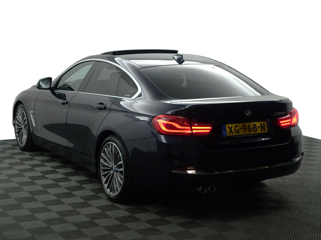 
BMW 4 Serie Gran Coupé 420i M Sport Individual Aut- Schuifdak, Standkachel, Harman Kardon, Sfeerverlichting, Virtual Cockpit, Xenon Led vol									