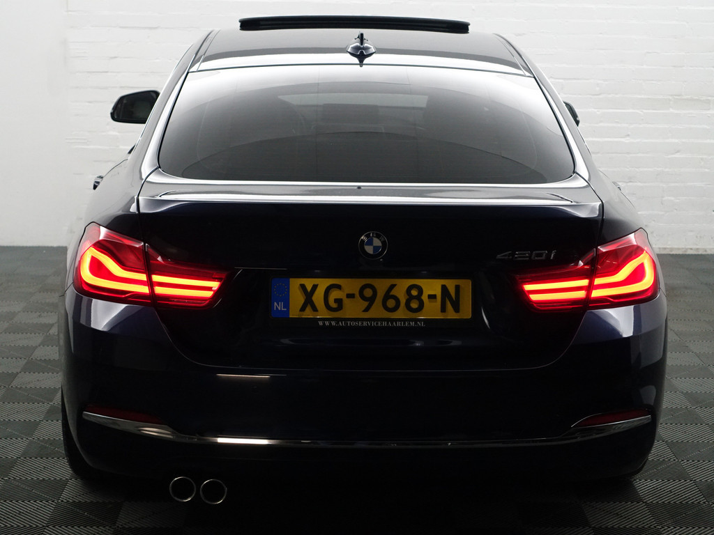 
BMW 4 Serie Gran Coupé 420i M Sport Individual Aut- Schuifdak, Standkachel, Harman Kardon, Sfeerverlichting, Virtual Cockpit, Xenon Led vol									
