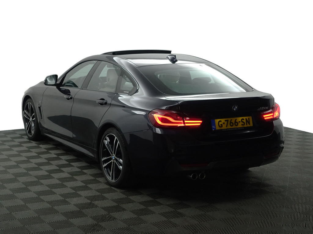 
BMW 4 Serie Gran Coupé 420i M Sport Aut- Schuifdak, Xenon Led, Ada Cruise, Camera, Standkachel, Stoelverwarming vol									