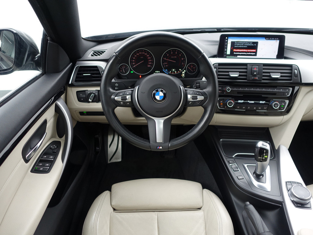 
BMW 4 Serie Gran Coupé 420i M Sport Aut- Schuifdak, Xenon Led, Ada Cruise, Camera, Standkachel, Stoelverwarming vol									