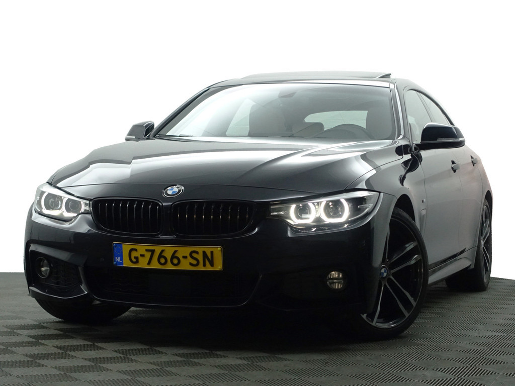 
BMW 4 Serie Gran Coupé 420i M Sport Aut- Schuifdak, Xenon Led, Ada Cruise, Camera, Standkachel, Stoelverwarming vol									