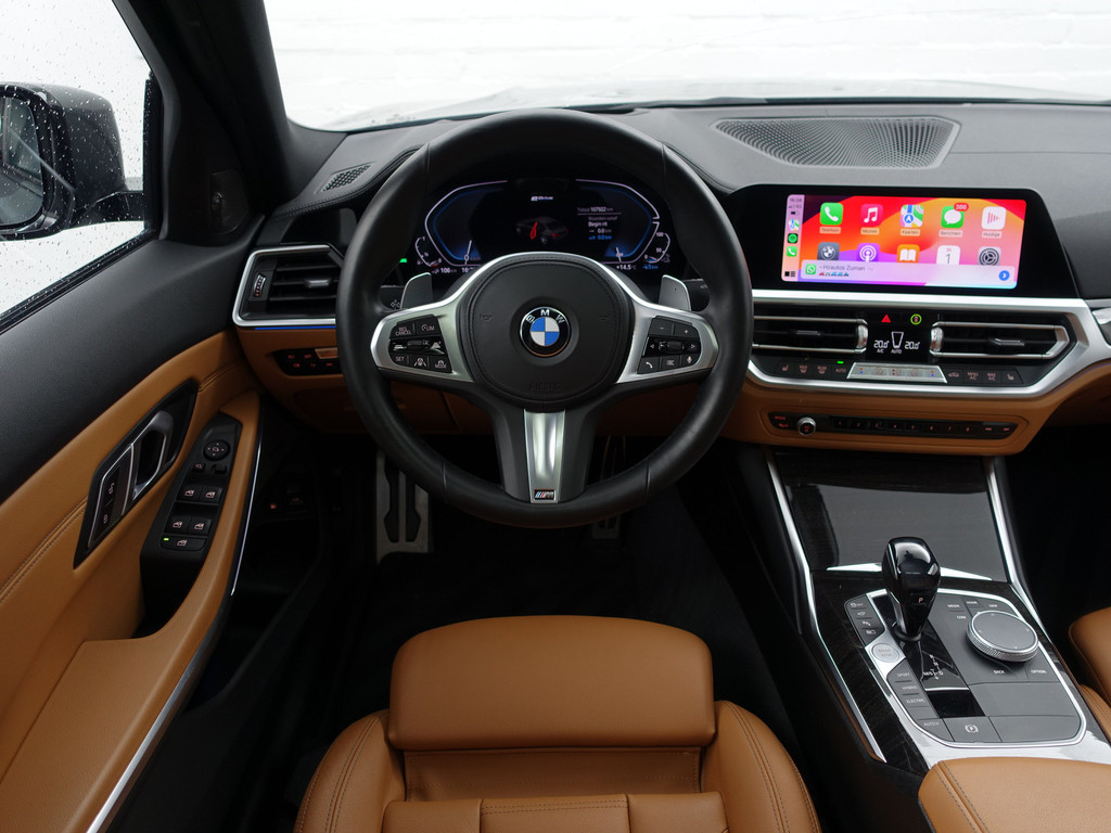 
BMW 3-serie 330e M Sport Aut- Schuifdak, Harman Kardon, Head Up, Sfeerverlichting, 360 Camera, Carplay vol									