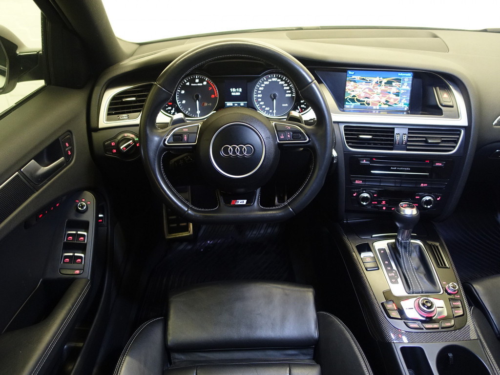
Audi S4 3.0 TFSI Quattro 334pk Black Optic Aut- Schuifdak, Sport Interieur, Carbon Pakket, Memory Seats, Park Assist, Dynamic Select vol									