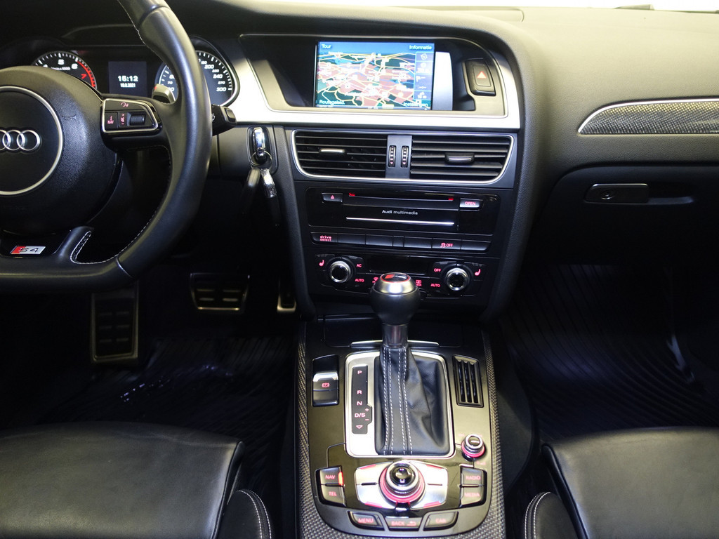 
Audi S4 3.0 TFSI Quattro 334pk Black Optic Aut- Schuifdak, Sport Interieur, Carbon Pakket, Memory Seats, Park Assist, Dynamic Select vol									