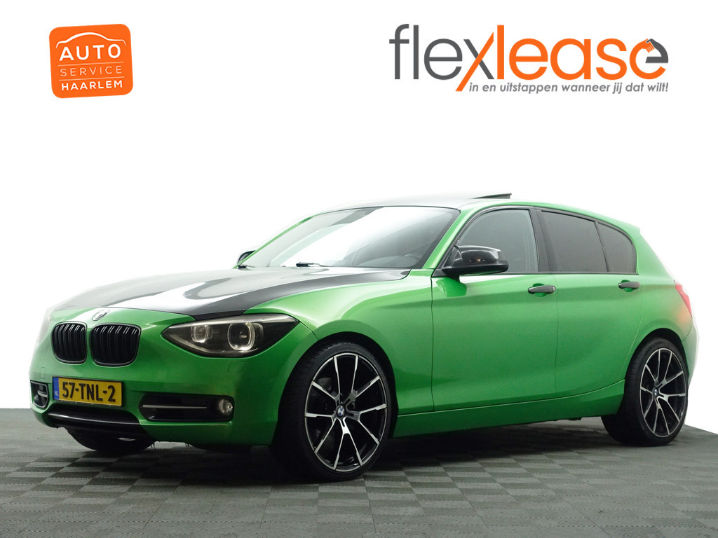 
BMW 1-serie 118i M Sport- Schuifdak, Xenon Led, Leder Sport Interieur, Carbon Pakket, Park Assist vol									