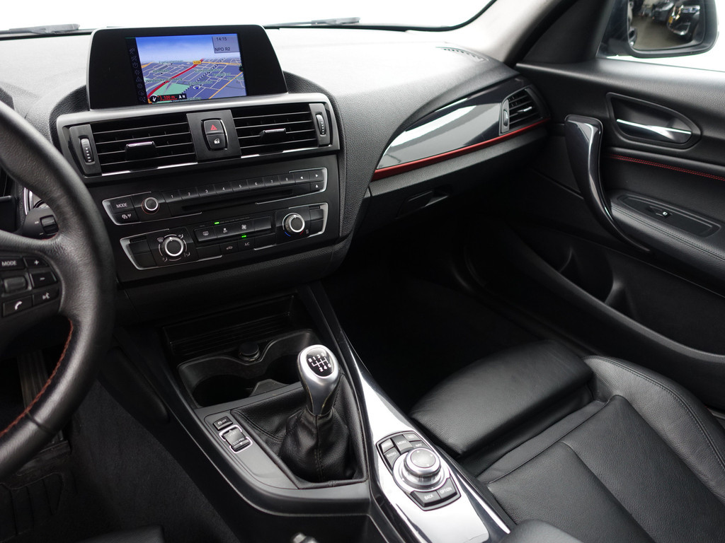 
BMW 1-serie 114i M Sport+ Xenon Led, Sport Leder Interieur, Sfeerverlichting, Park Assist, Clima vol									