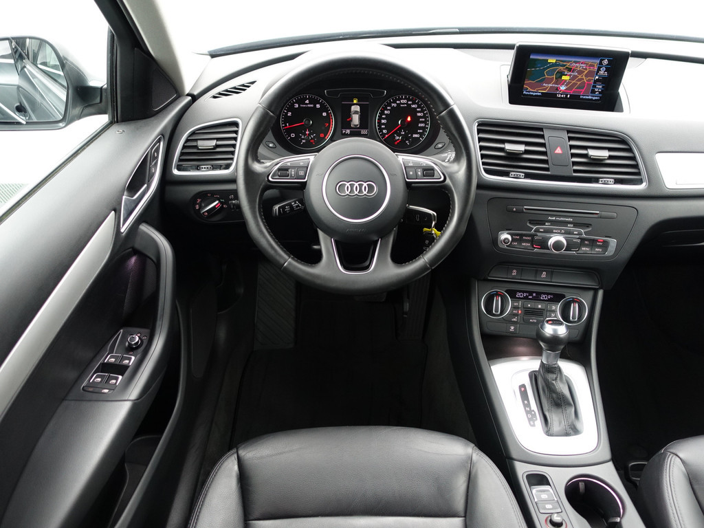 
Audi Q3 2.0 TFSI Quattro S Line+ Aut- Xenon Led, Leder Sport Interieur, Sfeerverlichting, Park Assist, Trekhaak vol									
