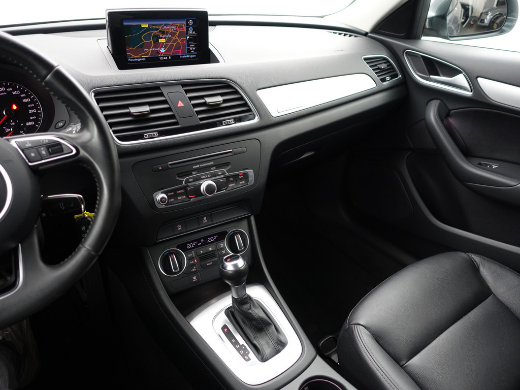 
Audi Q3 2.0 TFSI Quattro S Line+ Aut- Xenon Led, Leder Sport Interieur, Sfeerverlichting, Park Assist, Trekhaak vol									