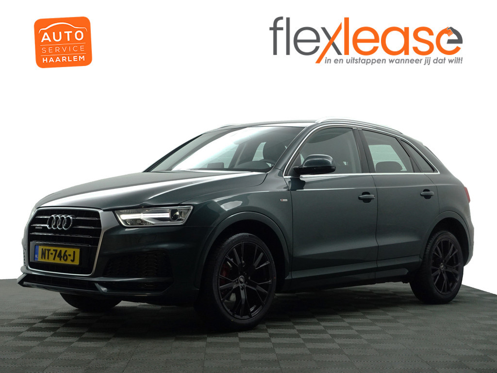 
Audi Q3 2.0 TFSI Quattro S Line+ Aut- Xenon Led, Leder Sport Interieur, Sfeerverlichting, Park Assist, Trekhaak vol									