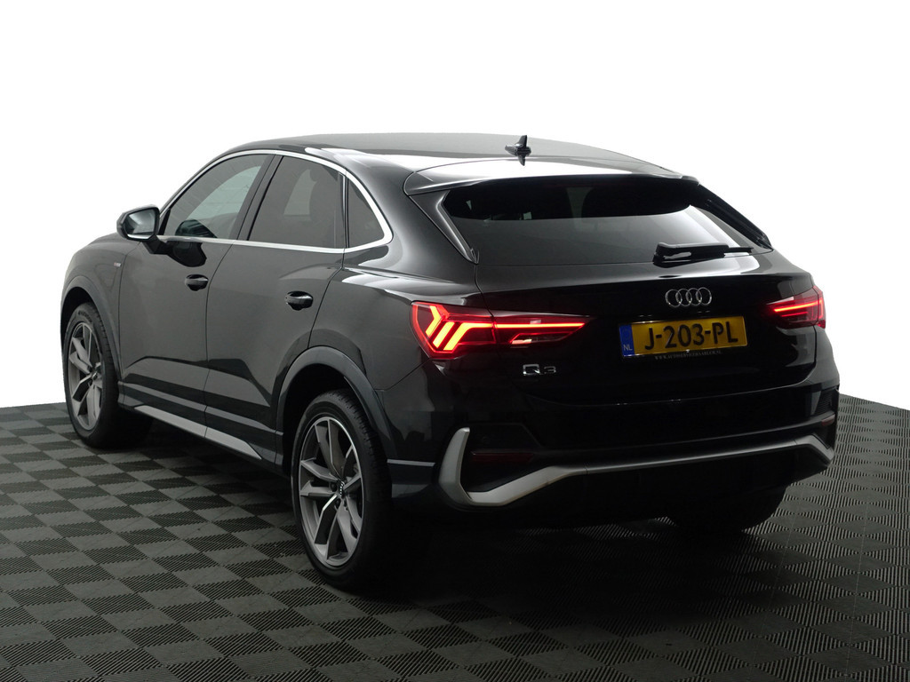 
Audi Q3 Sportback 35 TFSI S Line Aut- CarPlay, Xenon Led, Sfeerverlichting, Dynamic Select, Virtual Cockpit, Camera, Park Assist vol									