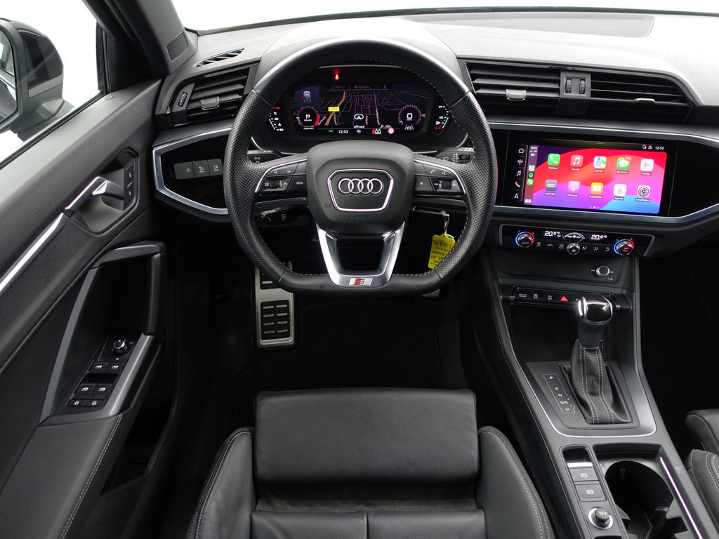 
Audi Q3 Sportback 35 TFSI S Line Aut- CarPlay, Xenon Led, Sfeerverlichting, Dynamic Select, Virtual Cockpit, Camera, Park Assist vol									