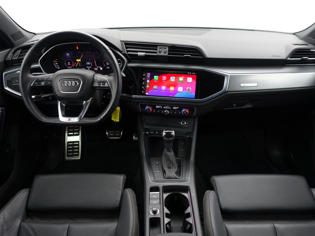 
Audi Q3 Sportback 35 TFSI S Line Aut- CarPlay, Xenon Led, Sfeerverlichting, Dynamic Select, Virtual Cockpit, Camera, Park Assist vol									