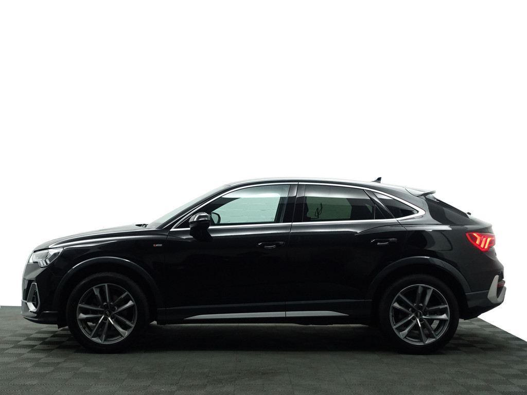 
Audi Q3 Sportback 35 TFSI S Line Aut- CarPlay, Xenon Led, Sfeerverlichting, Dynamic Select, Virtual Cockpit, Camera, Park Assist vol									