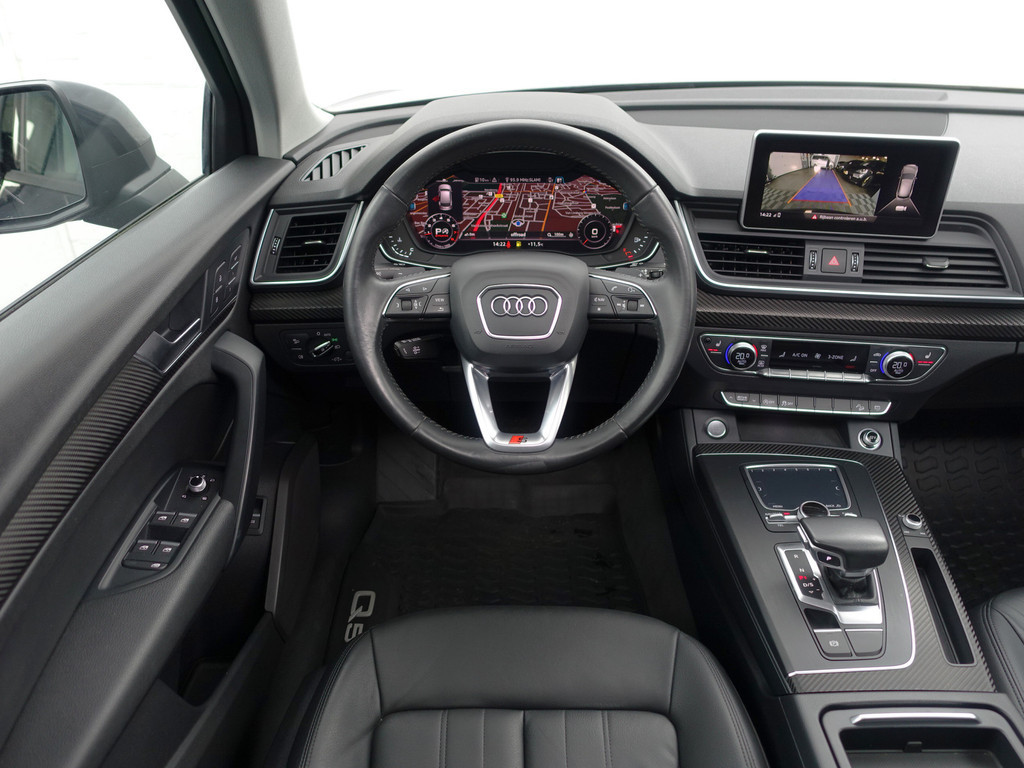 
Audi Q5 2.0 TFSI Quattro S Line Black Optic Aut- Panodak, Memory Seats, Dynamic Select, Carbon Pakket, Sfeerverlichting vol									