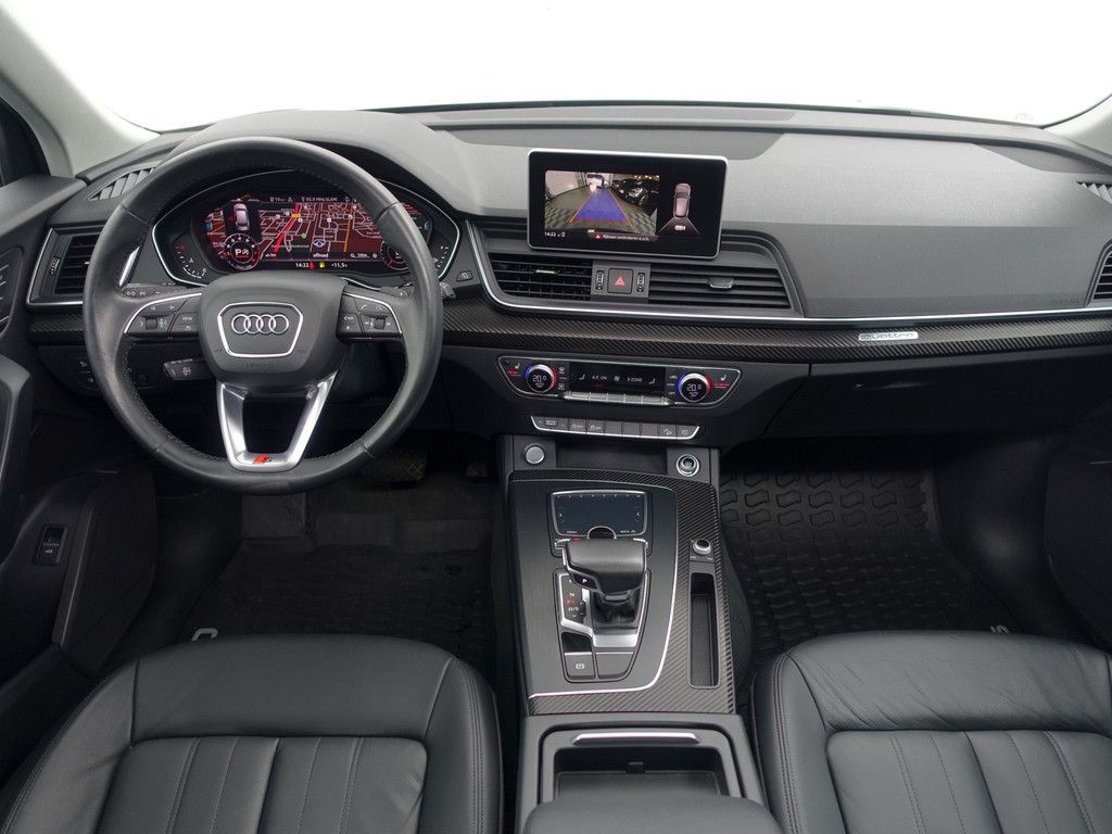 
Audi Q5 2.0 TFSI Quattro S Line Black Optic Aut- Panodak, Memory Seats, Dynamic Select, Carbon Pakket, Sfeerverlichting vol									