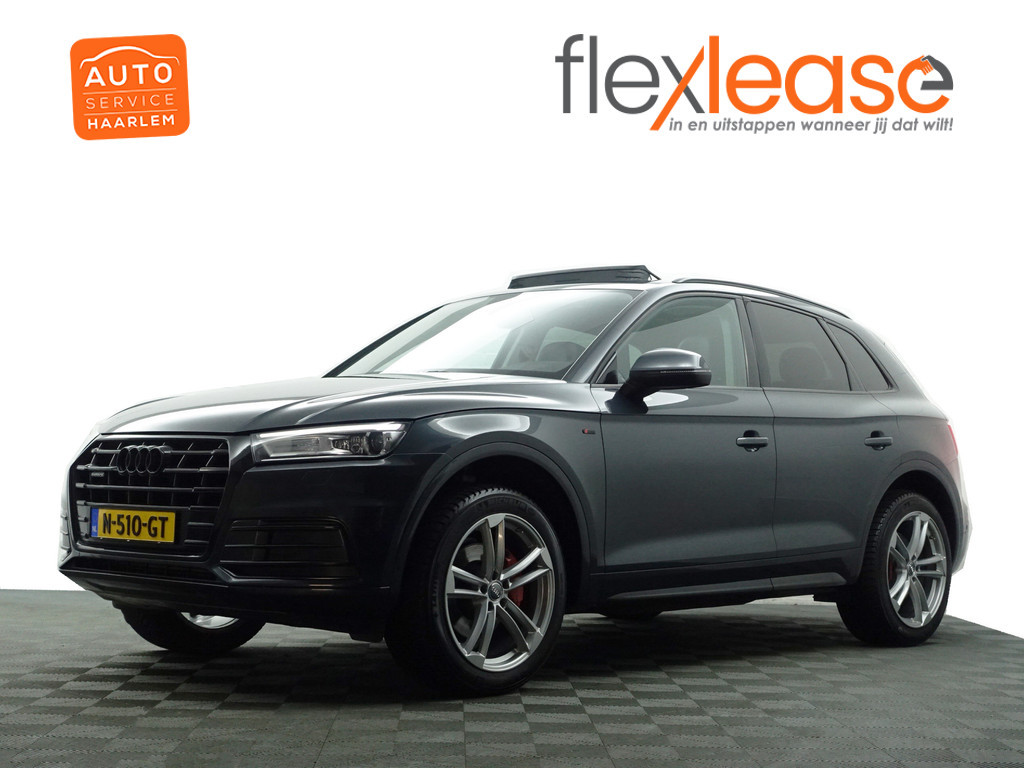 
Audi Q5 2.0 TFSI Quattro S Line Black Optic Aut- Panodak, Memory Seats, Dynamic Select, Carbon Pakket, Sfeerverlichting vol									