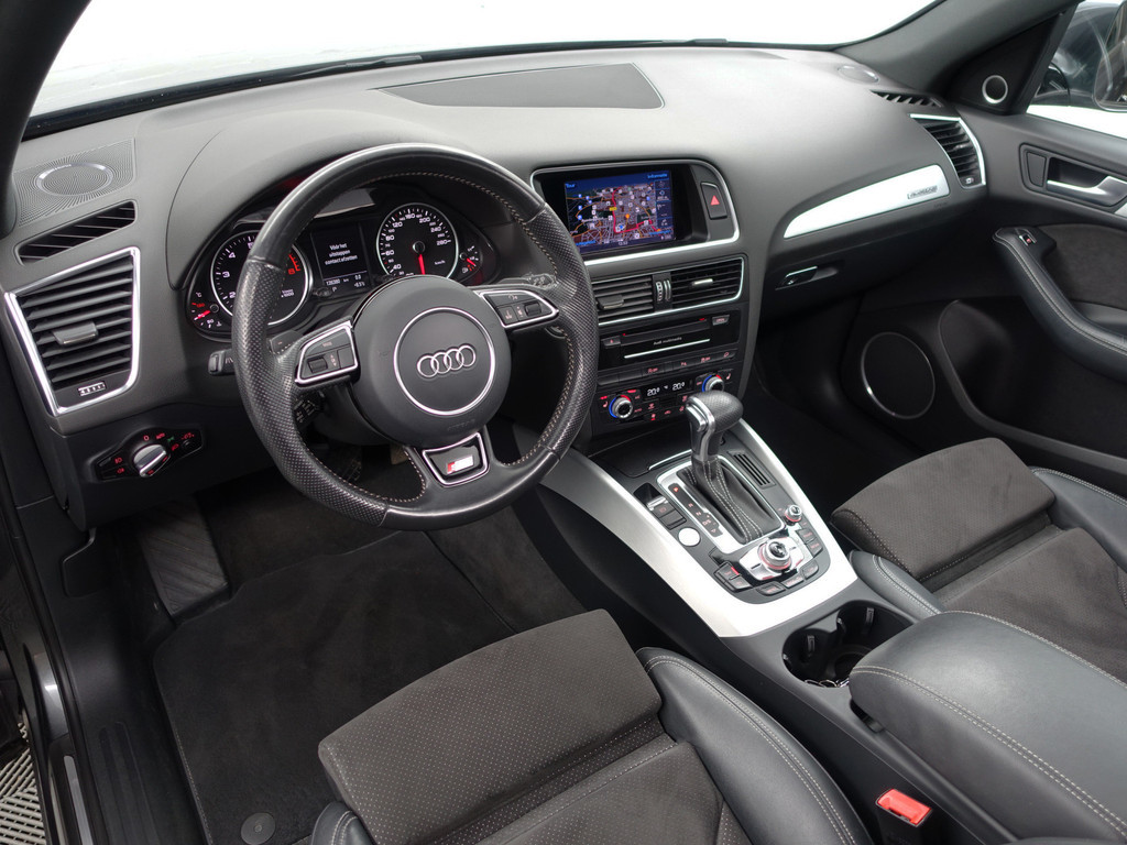 
Audi Q5 2.0 TFSI 225pk Quattro S Line Aut- Bang Olufsen, Panodak, Keyless, Xenon Led, Ada Cruise, Sport Leder Interieur vol									