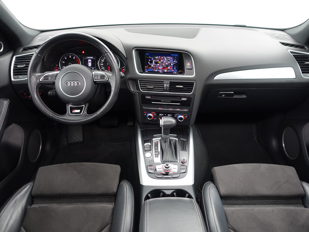
Audi Q5 2.0 TFSI 225pk Quattro S Line Aut- Bang Olufsen, Panodak, Keyless, Xenon Led, Ada Cruise, Sport Leder Interieur vol									