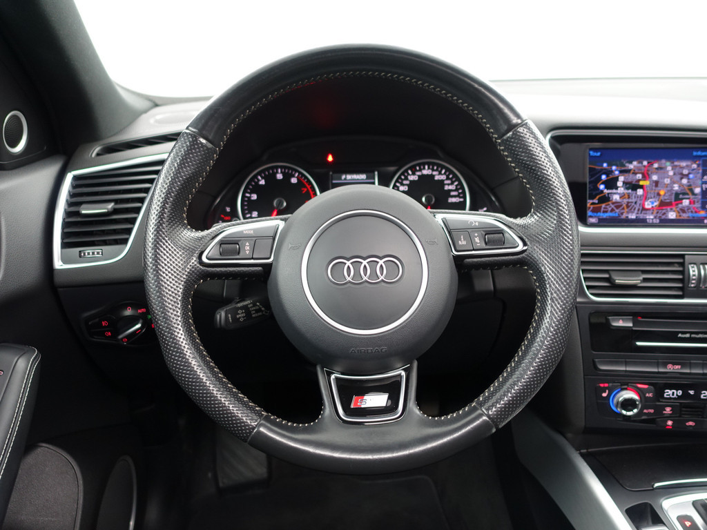 
Audi Q5 2.0 TFSI 225pk Quattro S Line Aut- Bang Olufsen, Panodak, Keyless, Xenon Led, Ada Cruise, Sport Leder Interieur vol									