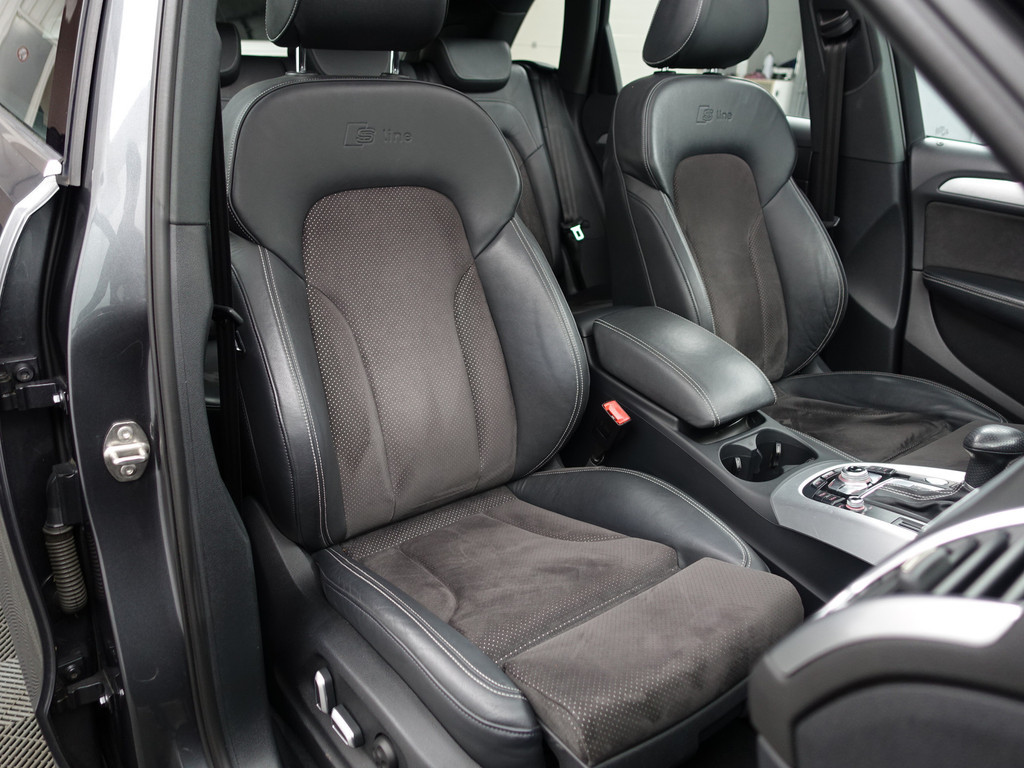 
Audi Q5 2.0 TFSI 225pk Quattro S Line Aut- Bang Olufsen, Panodak, Keyless, Xenon Led, Ada Cruise, Sport Leder Interieur vol									