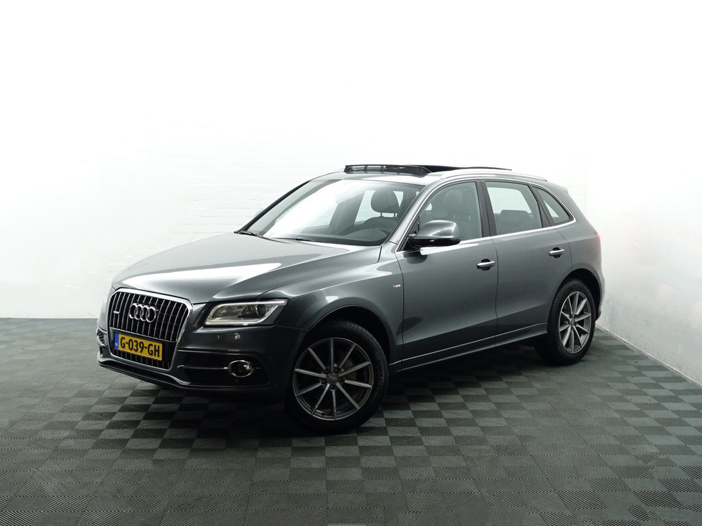 
Audi Q5 2.0 TFSI 225pk Quattro S Line Aut- Bang Olufsen, Panodak, Keyless, Xenon Led, Ada Cruise, Sport Leder Interieur vol									