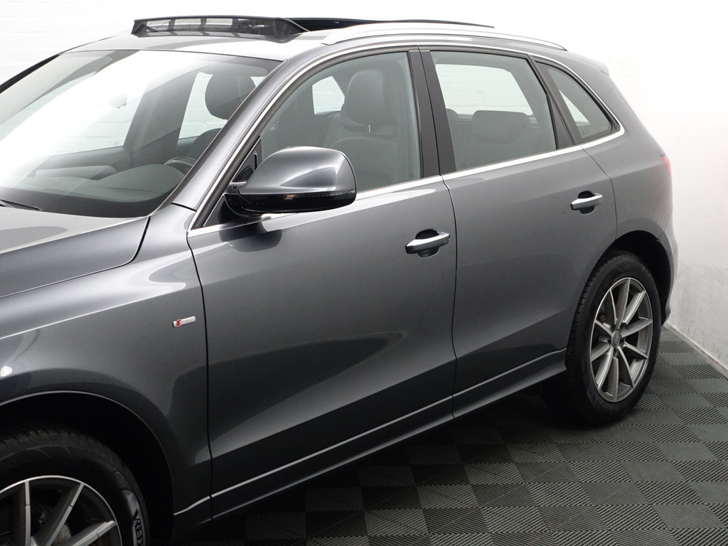 
Audi Q5 2.0 TFSI 225pk Quattro S Line Aut- Bang Olufsen, Panodak, Keyless, Xenon Led, Ada Cruise, Sport Leder Interieur vol									