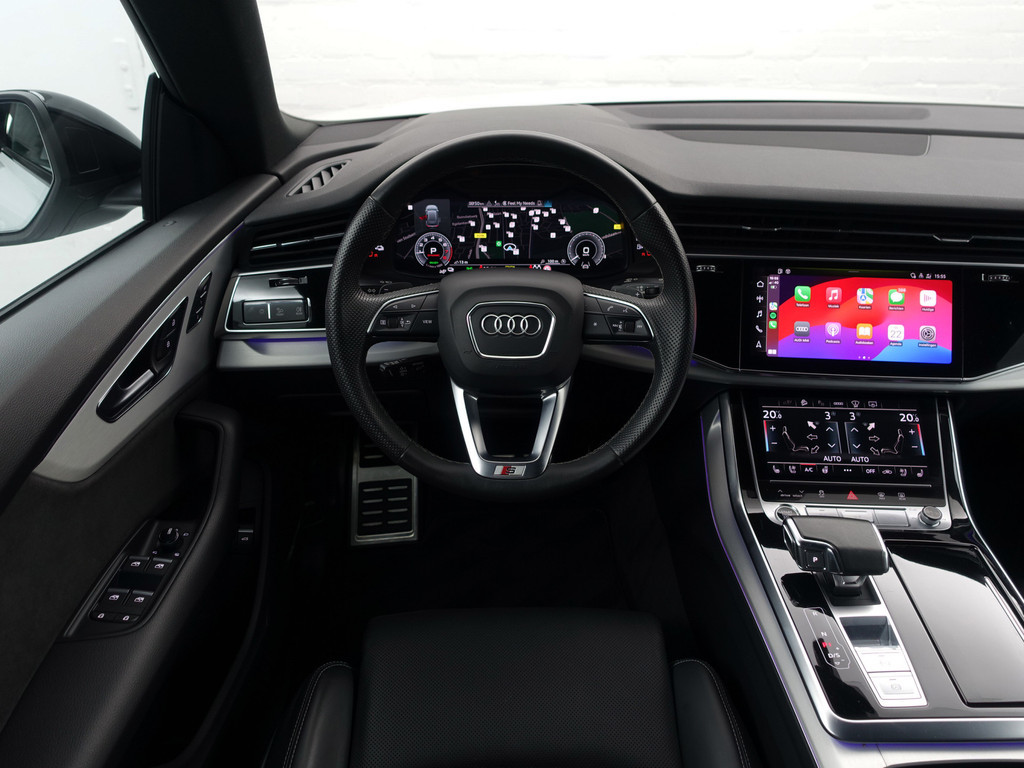 
								Audi Q8 60 TFSI e Quattro S Competition- Night Vision, Stoelmassage, Stoelventilatie, Bang Olufsen, Head Up, Luchtvering vol									