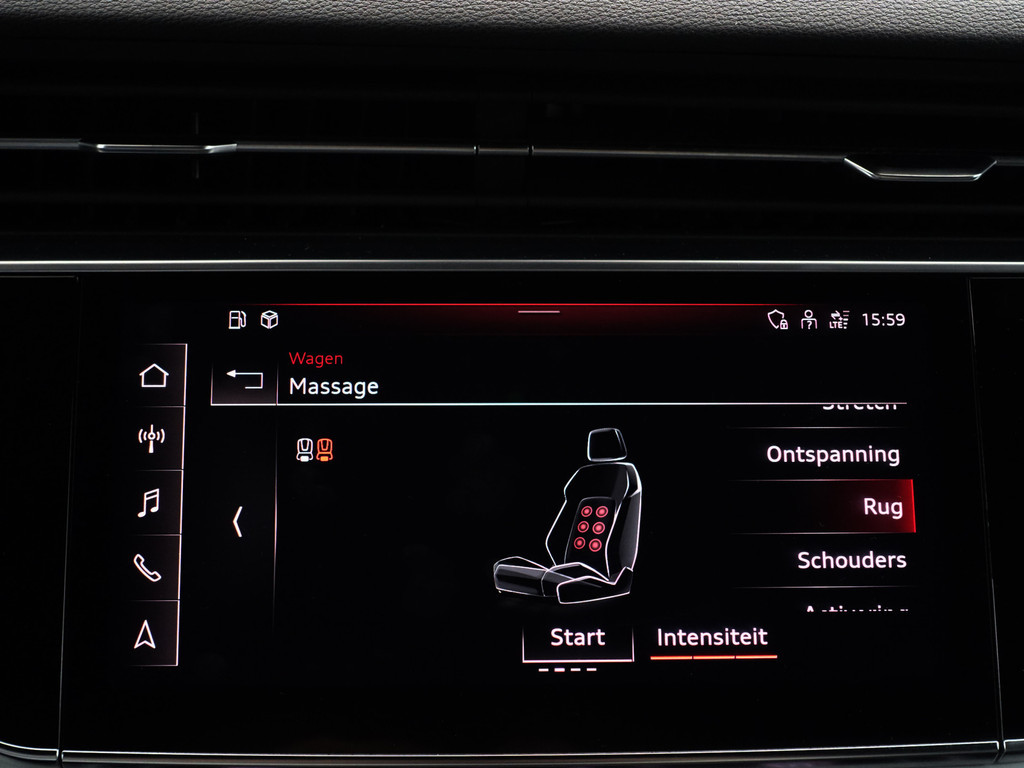 
								Audi Q8 60 TFSI e Quattro S Competition- Night Vision, Stoelmassage, Stoelventilatie, Bang Olufsen, Head Up, Luchtvering vol									