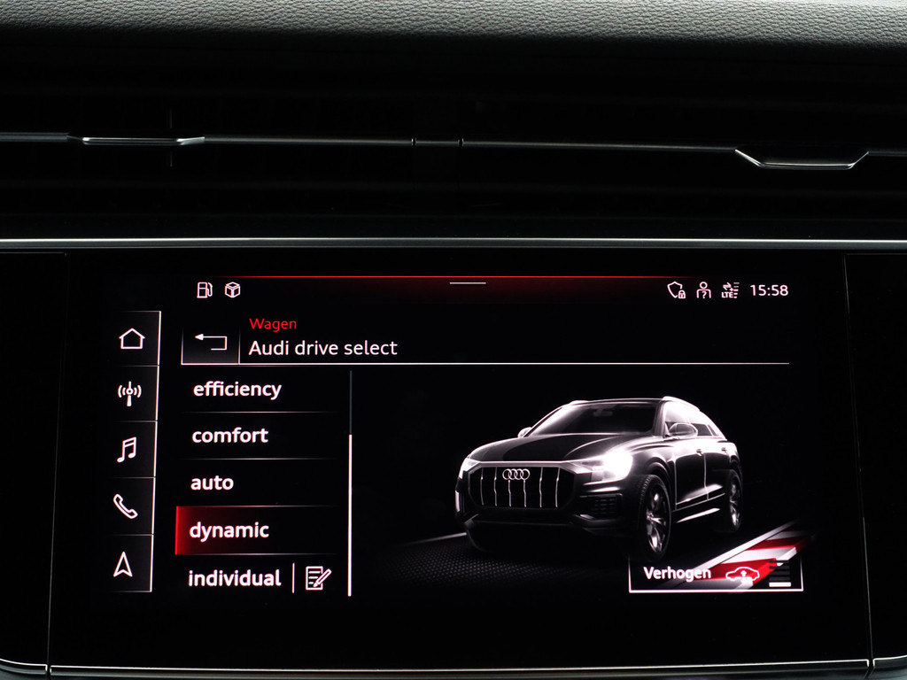 
								Audi Q8 60 TFSI e Quattro S Competition- Night Vision, Stoelmassage, Stoelventilatie, Bang Olufsen, Head Up, Luchtvering vol									