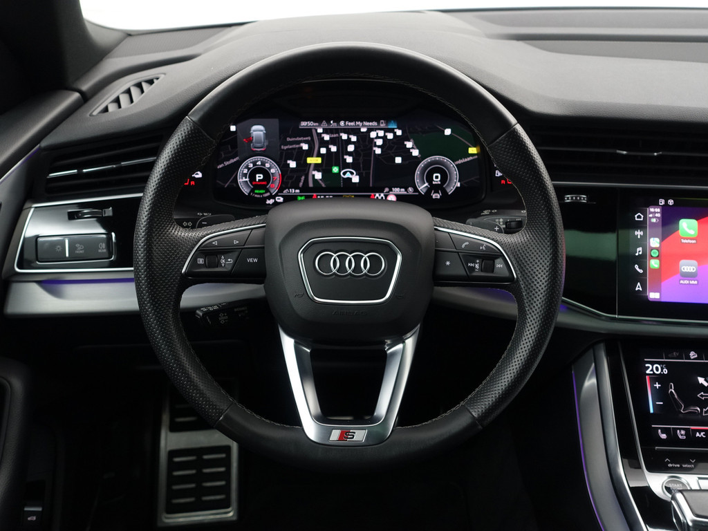 
								Audi Q8 60 TFSI e Quattro S Competition- Night Vision, Stoelmassage, Stoelventilatie, Bang Olufsen, Head Up, Luchtvering vol									