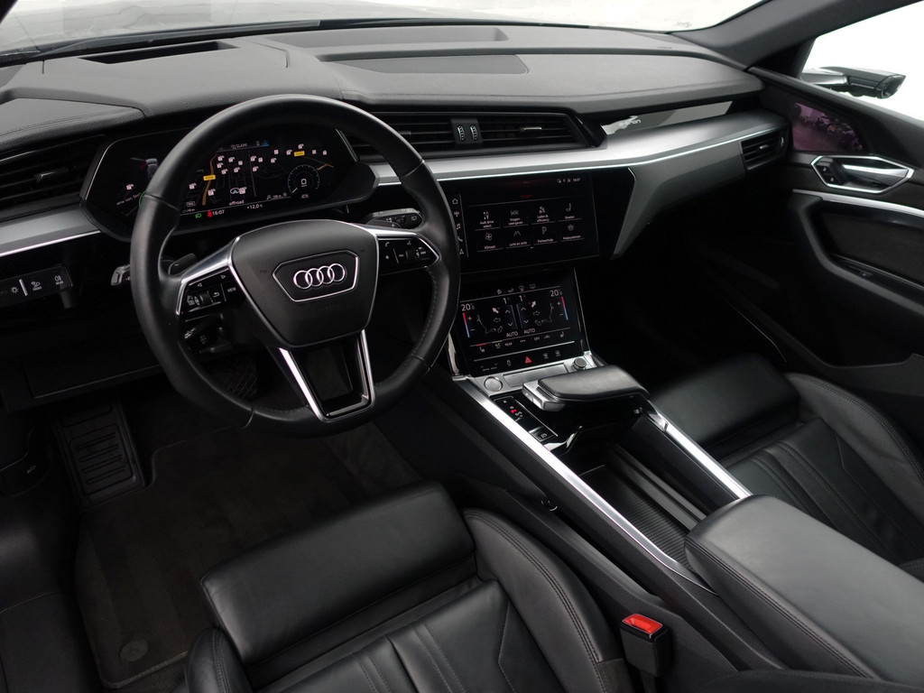 
Audi e-tron e-tron 55 Quattro advanced Pro Line Plus 95 kWh- Night Vision, Bang Olufsen, Camera Spiegels, 360 Camera, Head Up, Memory vol									