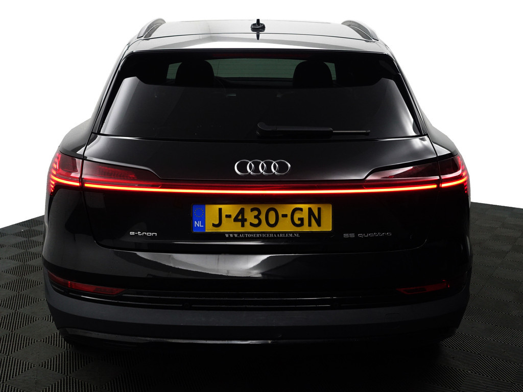 
Audi e-tron e-tron 55 Quattro advanced Pro Line Plus 95 kWh- Night Vision, Bang Olufsen, Camera Spiegels, 360 Camera, Head Up, Memory vol									