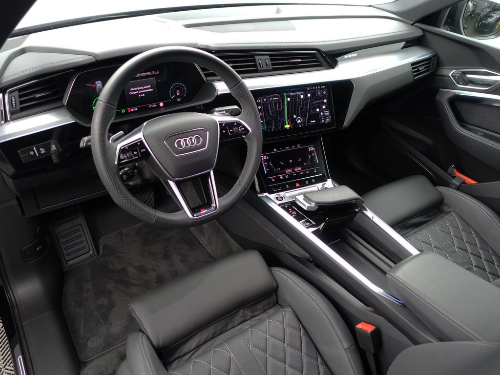 
Audi e-tron Sportback 55 quattro S Competition 95 kWh Aut- Design Leder, Bang Olufsen, Panodak, Memory Seats, Sfeerverlichting, Ada Cruise vol									