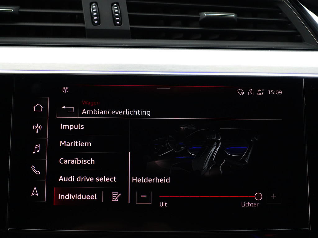 
Audi e-tron Sportback 55 quattro S Competition 95 kWh- Bang Olufsen, 2x Laadpoort, Design Leder, Head Up, Luchtvering Panodak vol									