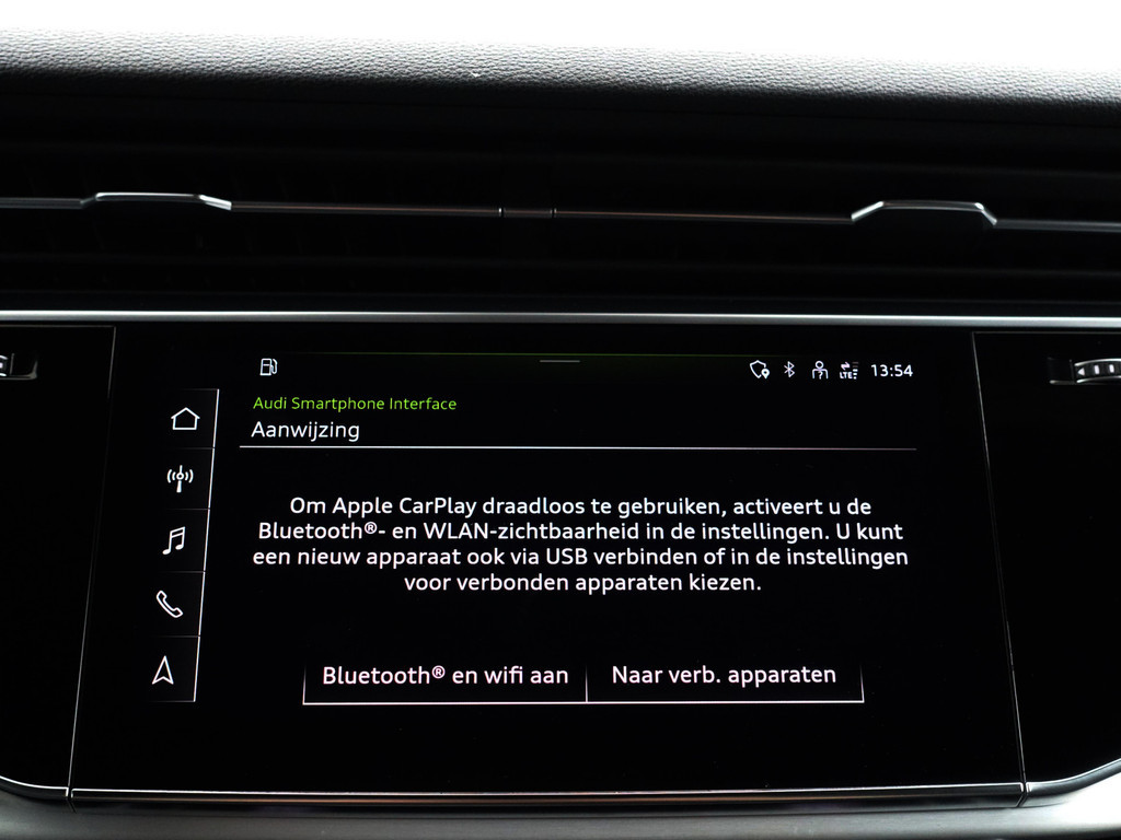 
								Audi Q8 55 TFSI e Quattro S Competition Aut- Panoramadak, Design Leder, Bang Olufsen, Head Up, Sfeerverlichting, Memory, CarPlay vol									