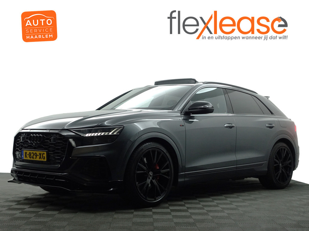 
								Audi Q8 55 TFSI e Quattro S Competition Aut- Panoramadak, Design Leder, Bang Olufsen, Head Up, Sfeerverlichting, Memory, CarPlay vol									