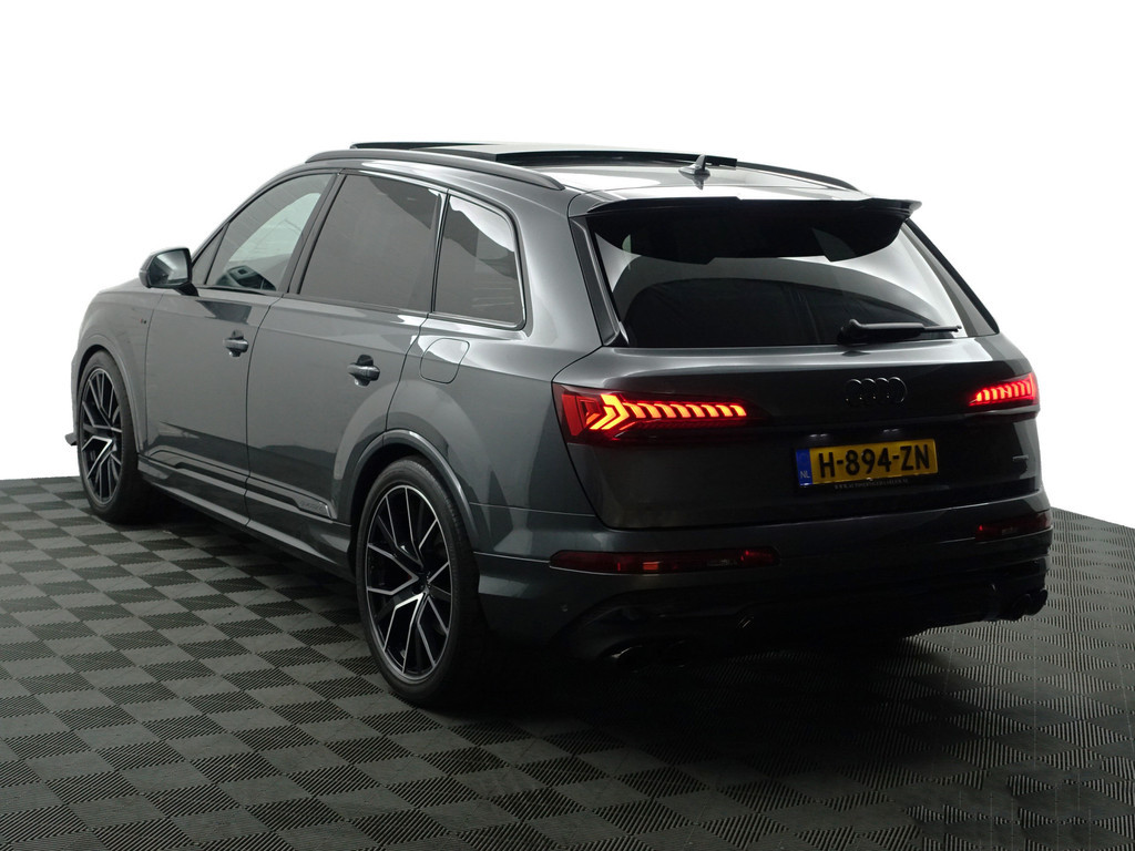 
Audi Q7 60 TFSI e Quattro S Competition- Design Leder, Luchtvering, Sfeerverlichting, Panoramadak, Bose audio, Memory vol									