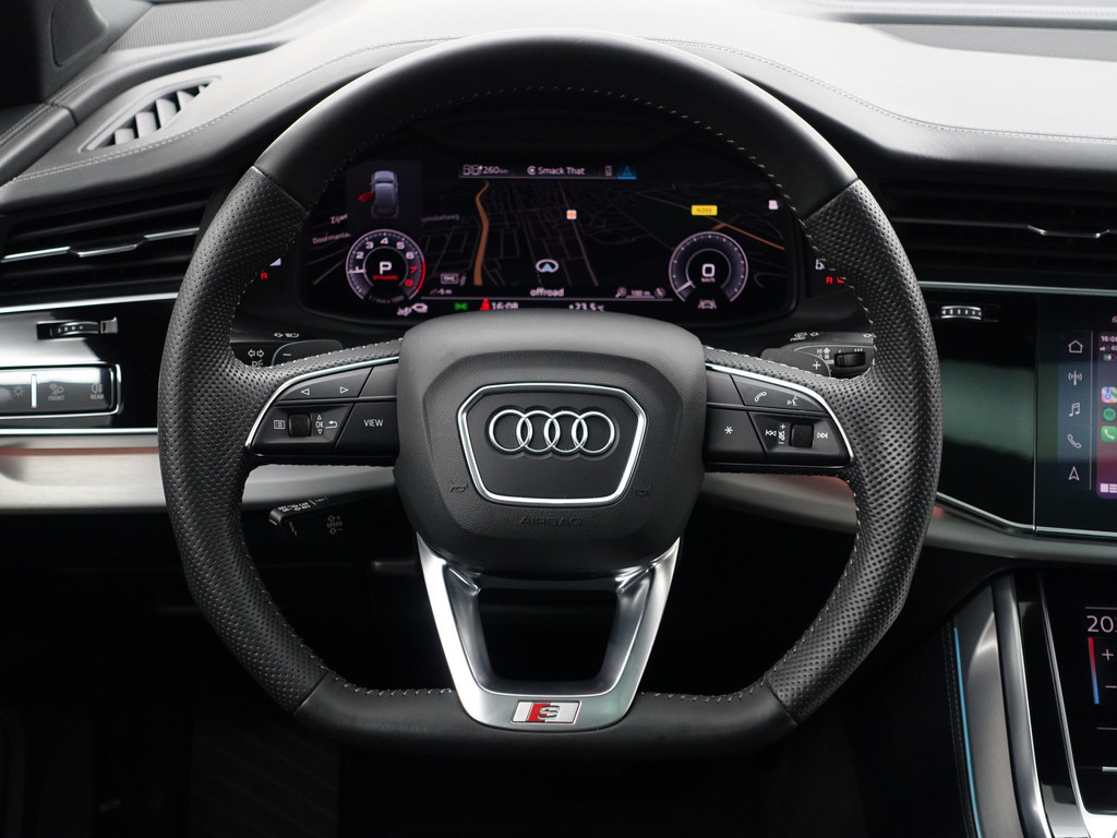 
Audi Q7 60 TFSI e Quattro S Competition- Design Leder, Luchtvering, Sfeerverlichting, Panoramadak, Bose audio, Memory vol									