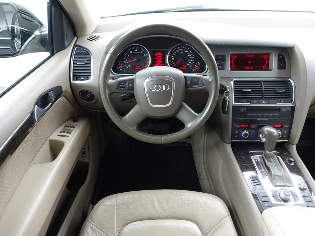 
Audi Q7 3.6 FSI Quattro Pro Line+ Aut- Young timer, Leder Interieur, Clima, Cruise, Park Assist vol									