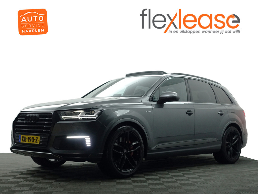 
								Audi Q7 3.0 TDI e-tron Quattro S Line Black Optic- Panoramadak, Luchtvering, Sfeerverlichting, Camera, Leder Sport Interieur vol									