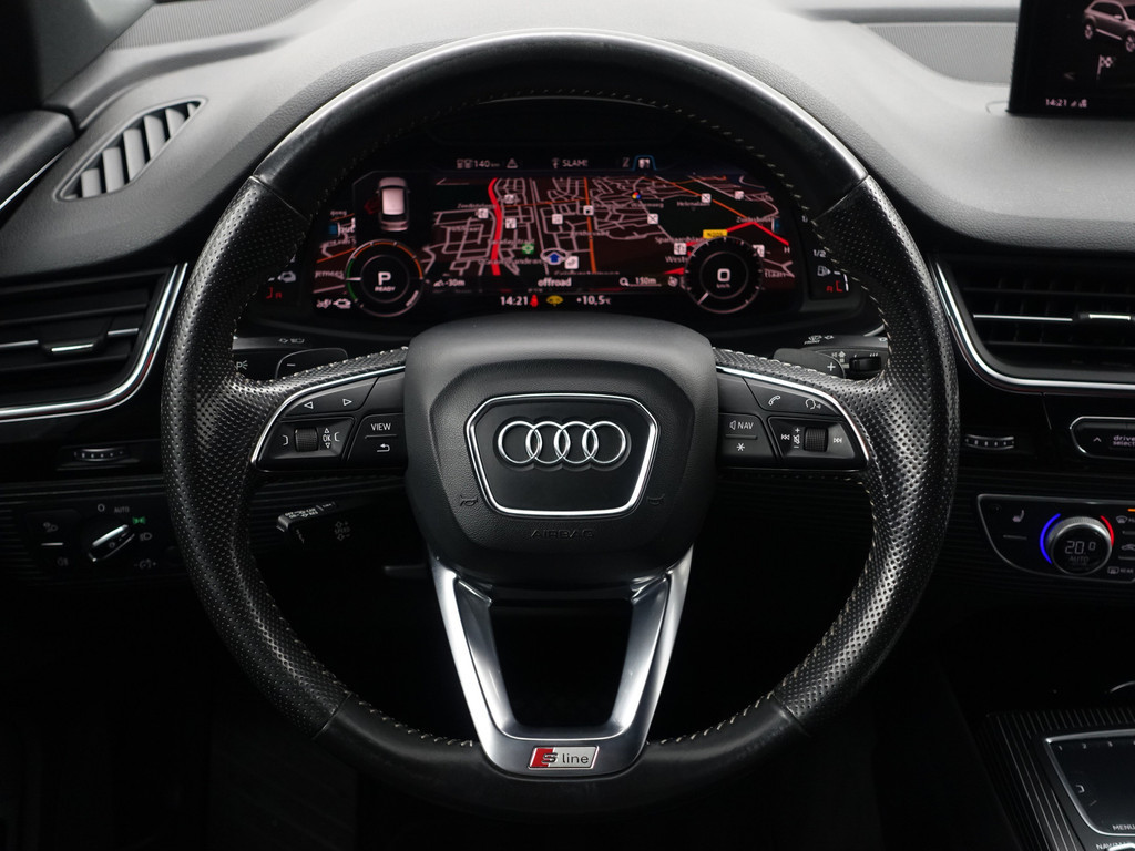 
Audi Q7 3.0 TDI e-tron Quattro S Line Black Optic Aut- Luchtvering, Sfeerverlichting, Standkachel, Xenon Led, Memory Seats, Virtual Cockpit vol									