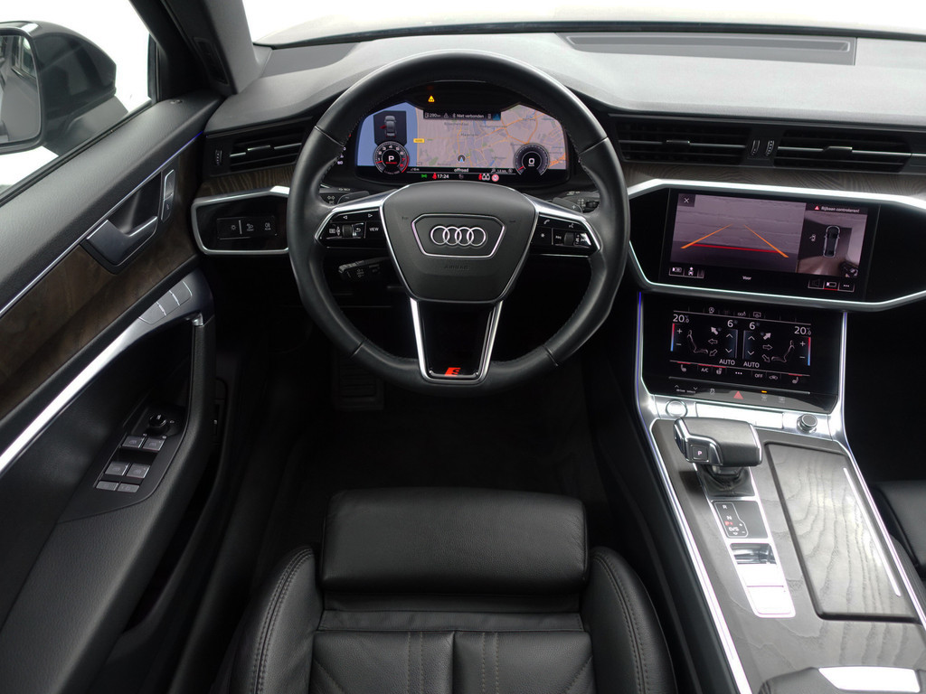 
Audi A6 Limousine 55 TFSI 400pk Quattro S Competition Aut- Bang Olufsen, Memory Seats, Stuur/Stoelverwarming, Sfeerverlichting, Dynamic Select, 360 Camera vol									