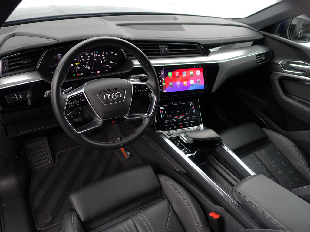
								Audi e-tron 55 quattro S edition 95 kWh- Panoramadak, Bang Olufsen, Sfeerverlichting, Memory, CarPlay, Leder Interieur vol									