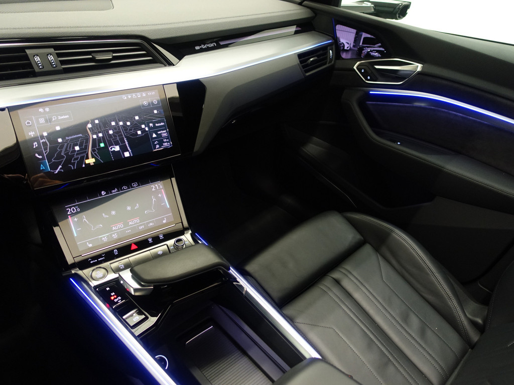 
Audi e-tron 55 quattro S Competition Edition 95 kWh Panodak, Bang Olufsen, 360 Camera, Sfeerverlichting, Xenon led matrix vol									