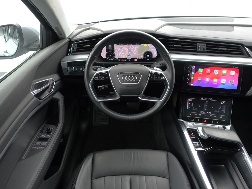 
Audi e-tron e-tron 50 quattro S edition plus 71 kWh- Panodak, Memory, Carplay, Xenon Led, Luchtvering, Leder Interieur vol									