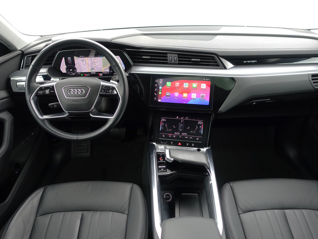 
Audi e-tron e-tron 50 quattro S edition plus 71 kWh- Panodak, Memory, Carplay, Xenon Led, Luchtvering, Leder Interieur vol									