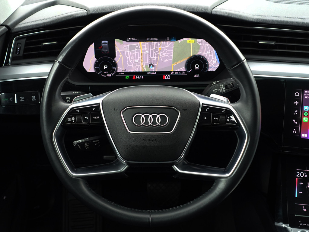 
Audi e-tron e-tron 50 quattro S edition plus 71 kWh- Panodak, Memory, Carplay, Xenon Led, Luchtvering, Leder Interieur vol									