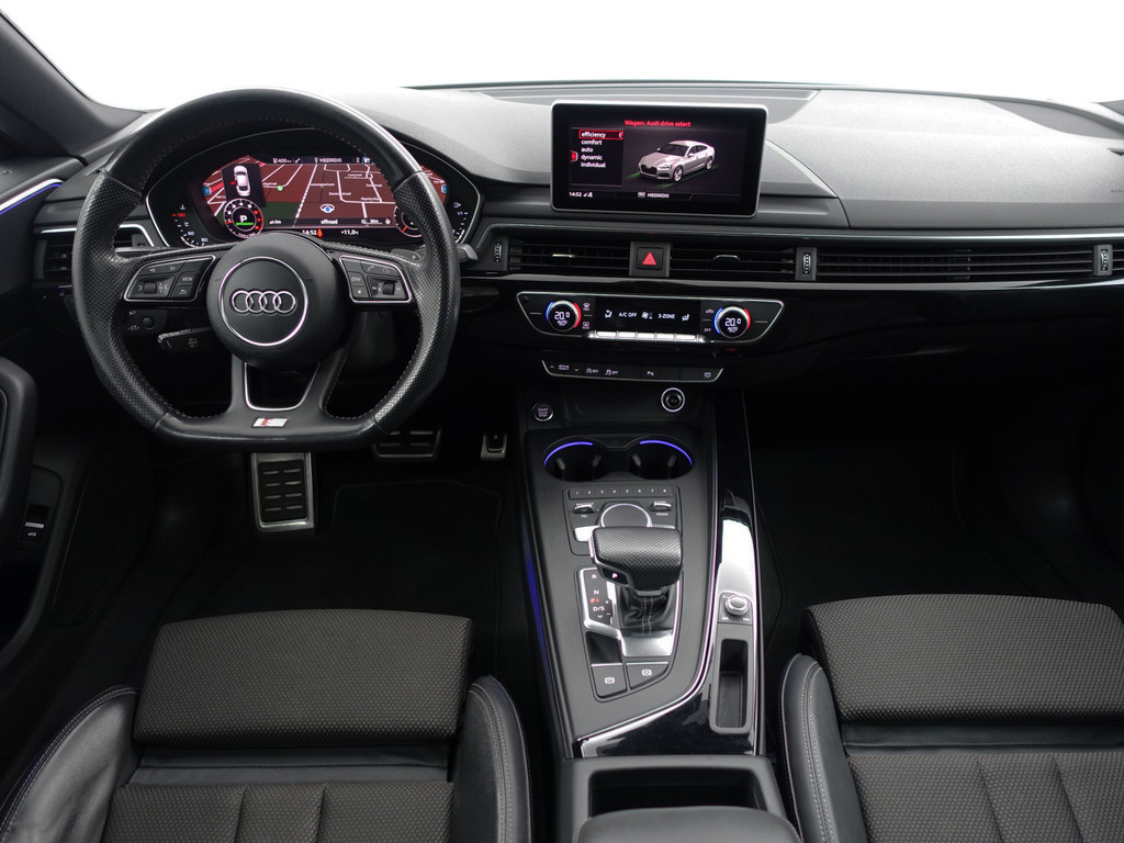 
Audi A5 Sportback 2.0 TFSI S Black Optic Aut- Panodak, Sfeerverlichting, Keyless, Park Assist, Xenon Led Matrix, Dynamic Select vol									