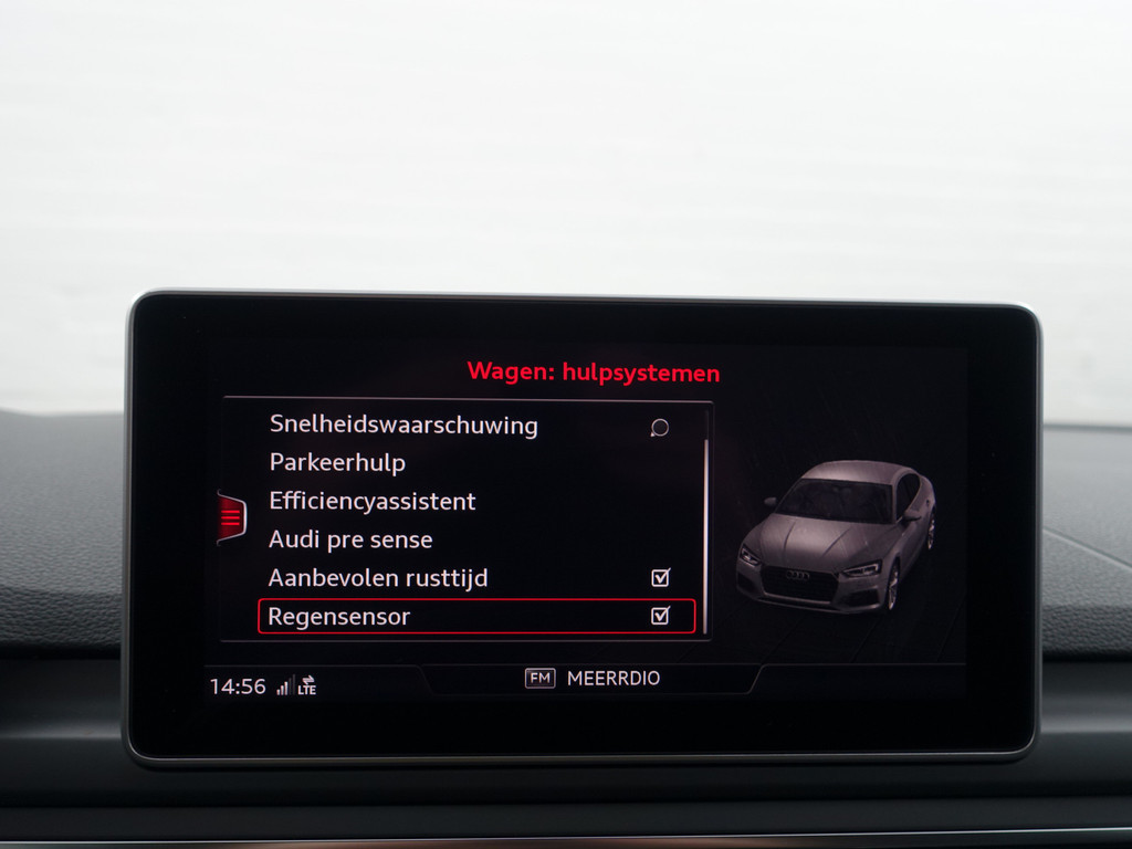 
Audi A5 Sportback 2.0 TFSI S Black Optic Aut- Panodak, Sfeerverlichting, Keyless, Park Assist, Xenon Led Matrix, Dynamic Select vol									