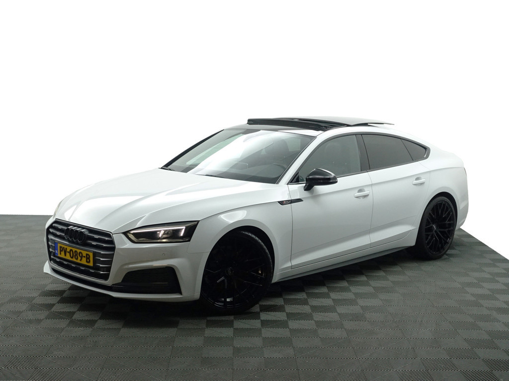 
Audi A5 Sportback 2.0 TFSI S Black Optic Aut- Panodak, Sfeerverlichting, Keyless, Park Assist, Xenon Led Matrix, Dynamic Select vol									